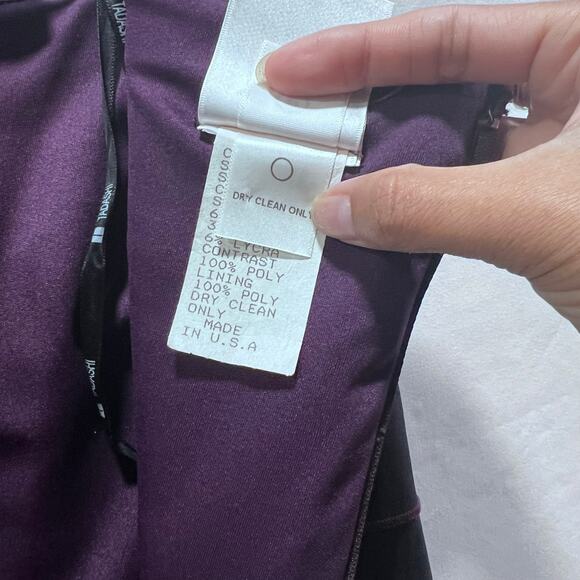 Tadashi Shoji Layered Strapless Mermaid Formal Maxi Gown Women's Dress Size 10P - Picture 10 of 10